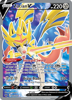 Zacian V - Sword & Shield