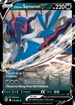Hisuian Samurott V - Astral Radiance