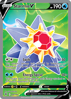 Starmie V - Astral Radiance