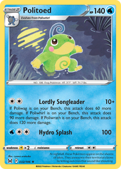 Politoed - Lost Origin