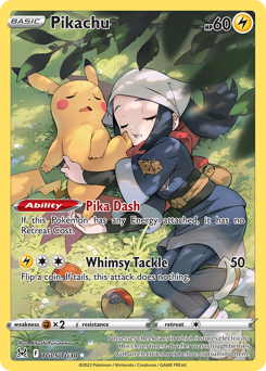 Pikachu - Lost Origin Trainer Gallery