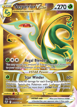 Serperior VSTAR - Silver Tempest