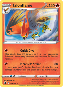 Talonflame - Silver Tempest