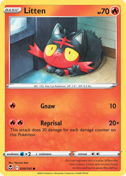 Litten - Silver Tempest