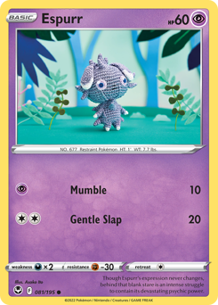 Espurr - Silver Tempest