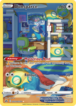 Dunsparce - Crown Zenith Galarian Gallery