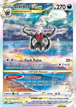 Darkrai VSTAR - Crown Zenith Galarian Gallery
