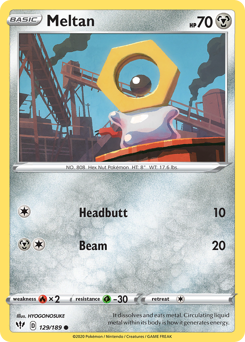 Meltan - Darkness Ablaze