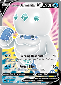 Galarian Darmanitan V - Vivid Voltage