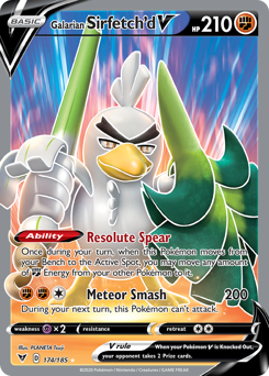 Galarian Sirfetch'd V - Vivid Voltage