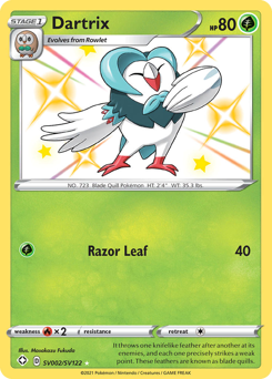 Dartrix - Shining Fates Shiny Vault