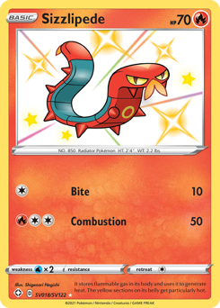 Sizzlipede - Shining Fates Shiny Vault