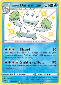 Galarian Darmanitan - Shining Fates Shiny Vault
