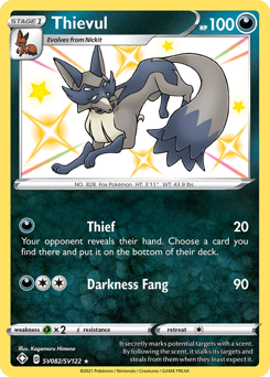 Thievul - Shining Fates Shiny Vault