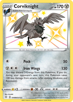Corviknight - Shining Fates Shiny Vault