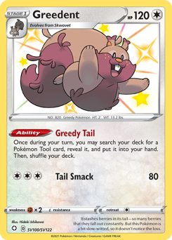 Greedent - Shining Fates Shiny Vault