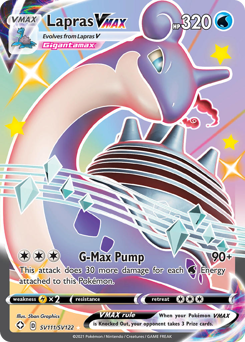 Lapras VMAX - Shining Fates Shiny Vault