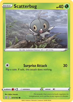 Scatterbug - Battle Styles