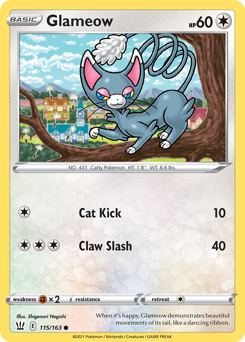 Glameow - Battle Styles