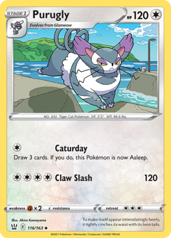Purugly - Battle Styles