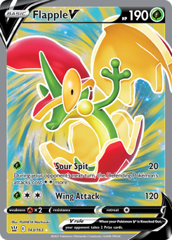 Flapple V - Battle Styles