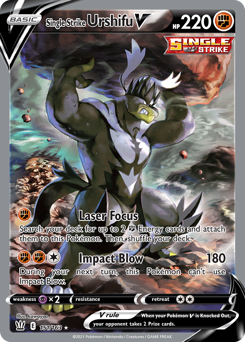 Single Strike Urshifu V - Battle Styles