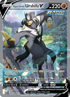 Rapid Strike Urshifu V - Battle Styles