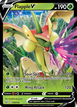 Flapple V - Battle Styles