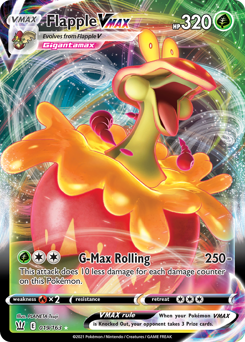 Flapple VMAX - Battle Styles