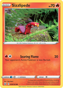 Sizzlipede - Battle Styles