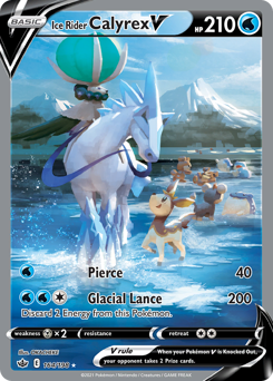 Ice Rider Calyrex V - Chilling Reign