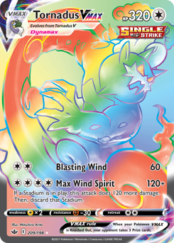 Tornadus VMAX - Chilling Reign