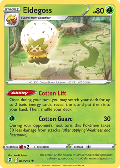 Eldegoss - Evolving Skies