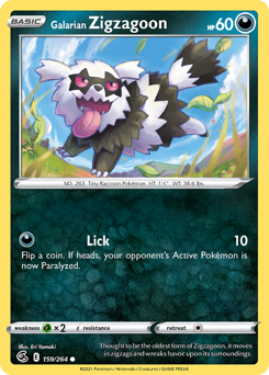 Galarian Zigzagoon - Fusion Strike
