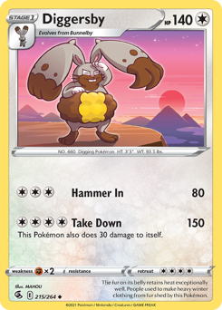 Diggersby - Fusion Strike