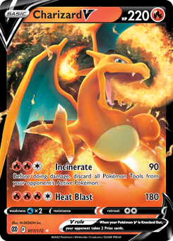 Charizard V - Brilliant Stars #17 Price & Value ($7.79) | PokeScope