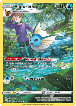 Vaporeon - Brilliant Stars Trainer Gallery
