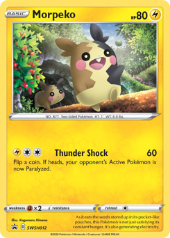 Morpeko - SWSH Black Star Promos