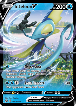 Inteleon V - SWSH Black Star Promos