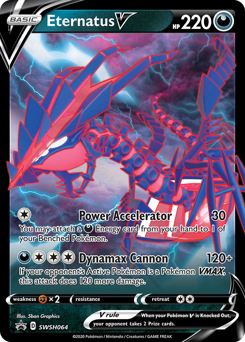Eternatus V - SWSH Black Star Promos
