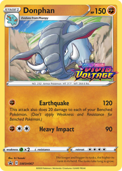 Donphan - SWSH Black Star Promos