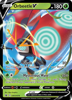 Orbeetle V - SWSH Black Star Promos