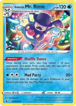 Galarian Mr. Rime - SWSH Black Star Promos