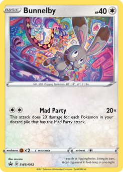 Bunnelby - SWSH Black Star Promos