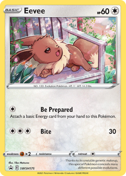 Eevee - SWSH Black Star Promos