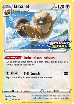 Bibarel - SWSH Black Star Promos