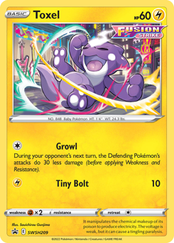 Toxel - SWSH Black Star Promos