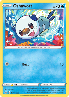 Oshawott - SWSH Black Star Promos