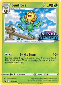Sunflora - SWSH Black Star Promos