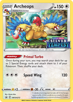 Archeops - SWSH Black Star Promos